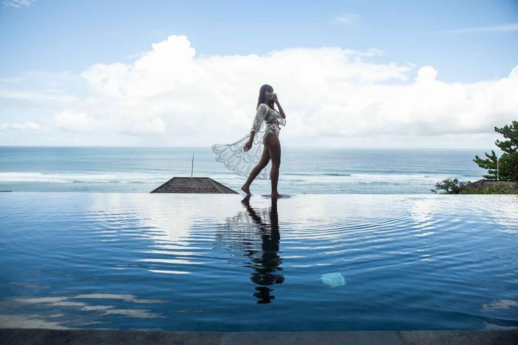 Nusa Dua Ocean View With Private Beach Bagian luar foto
