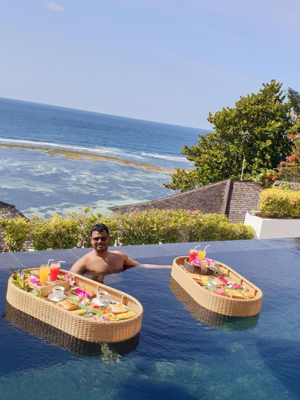 Nusa Dua Ocean View With Private Beach Bagian luar foto